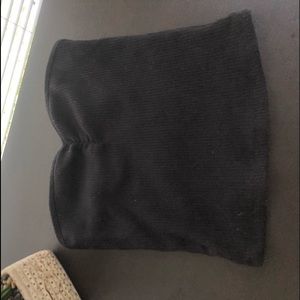 Black boho Hollister top